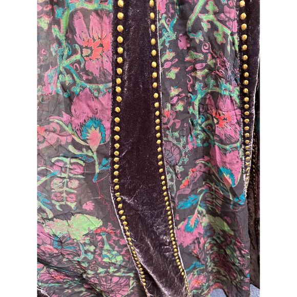 Free People Gweniever Maxi Dress Size XS - Picture 7 of 8